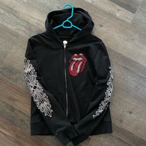 Y2K Zip Up Sweater